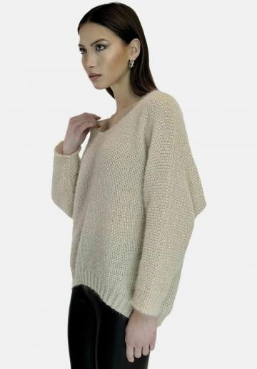 Длинный пуловер