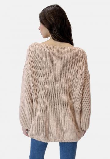 Длинный пуловер