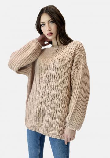 Длинный пуловер