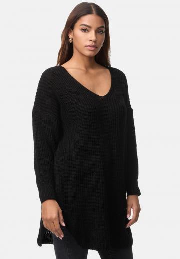 Длинный пуловер