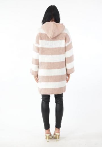 Пуловер с капюшоном