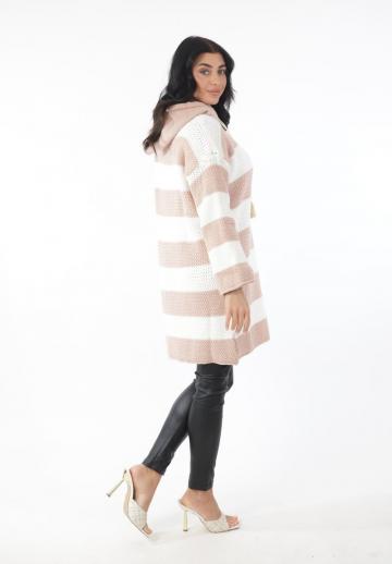 Пуловер с капюшоном