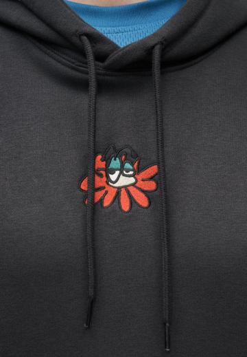 Пуловер с капюшоном