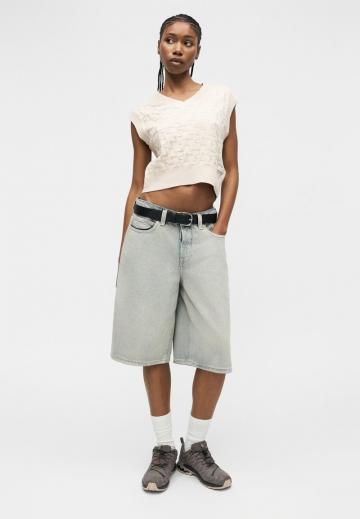 Пуловер без рукавов