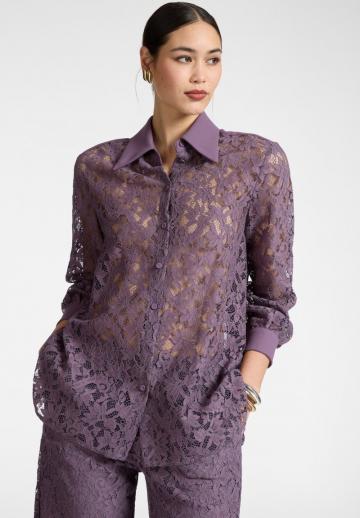 Кружевная блузка