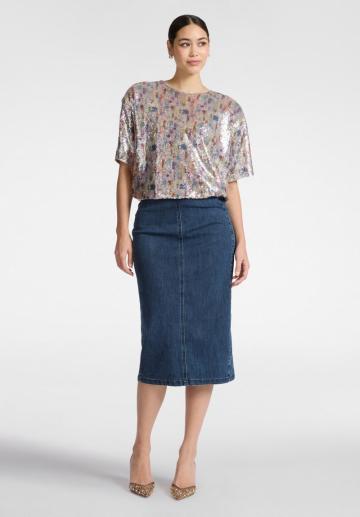 Джинсовая юбка