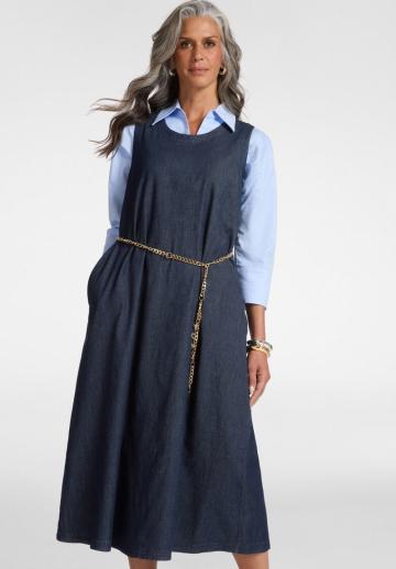 Джинсовое платье