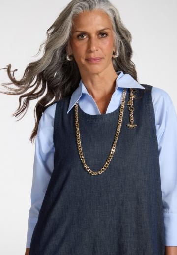 Джинсовое платье