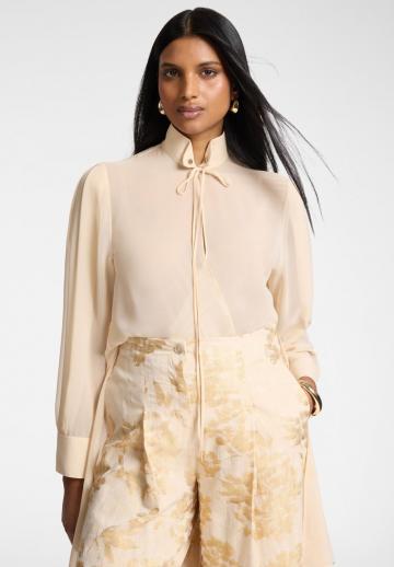 Длинная блузка