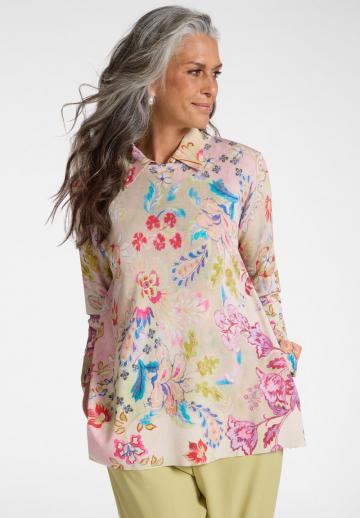 Длинный пуловер