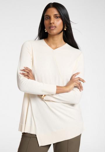 Длинный пуловер