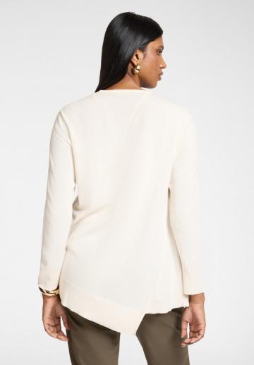 Длинный пуловер