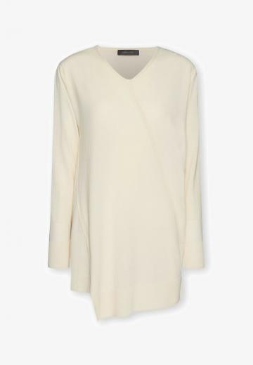 Длинный пуловер