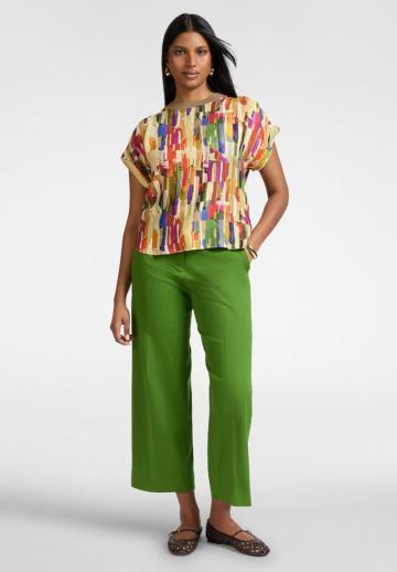 Атласная блузка