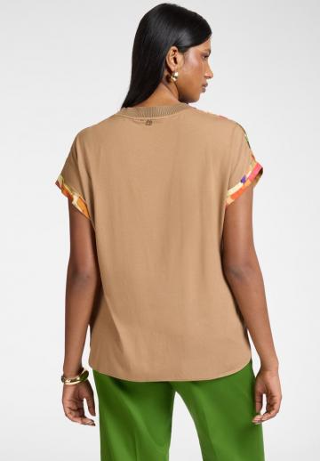 Атласная блузка