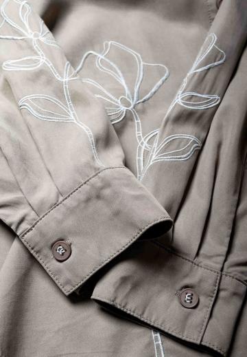 Длинная блузка