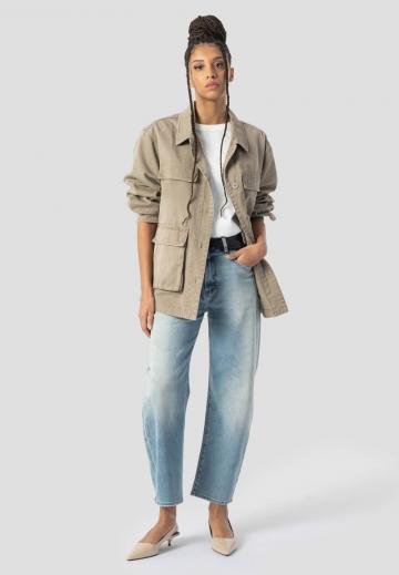 Прямые джинсы