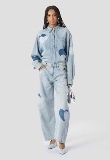 Свободные джинсы