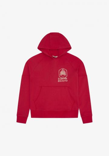 Пуловер с капюшоном