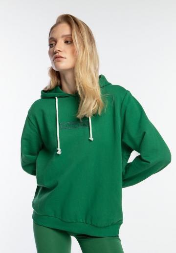 Пуловер с капюшоном