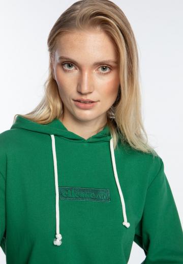 Пуловер с капюшоном