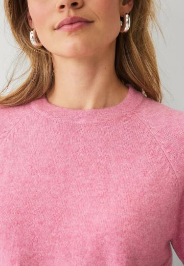 Пуловер с коротким рукавом