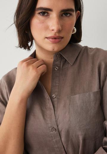 Длинная блузка