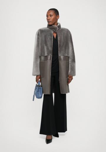 Кожаное пальто