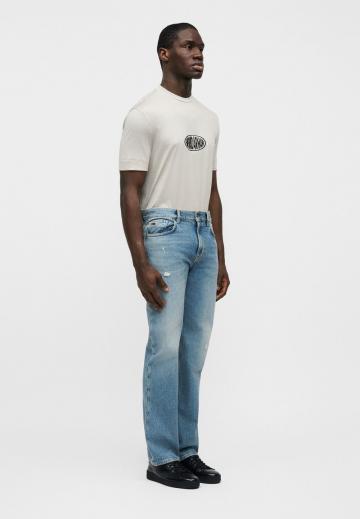 Прямые джинсы