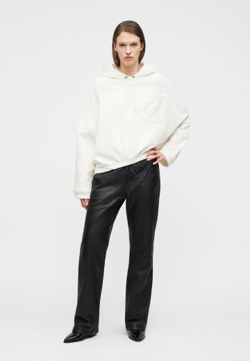 Пуловер с капюшоном