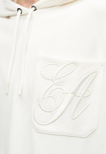 Пуловер с капюшоном