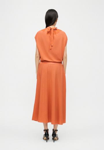 Вязаное платье