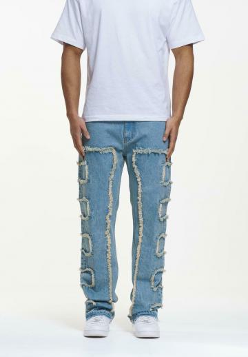 Прямые джинсы