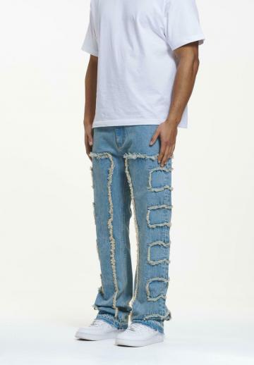 Прямые джинсы