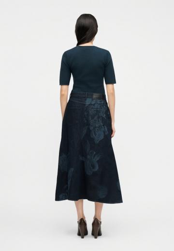 Джинсовая юбка