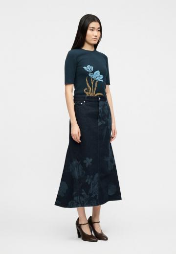 Джинсовая юбка