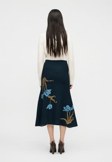 Вязаная юбка