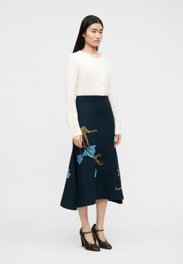 Вязаная юбка