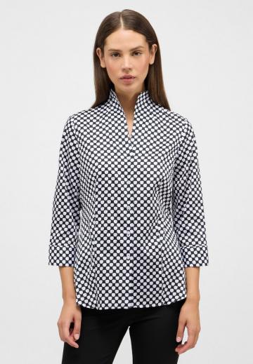 Атласная блузка