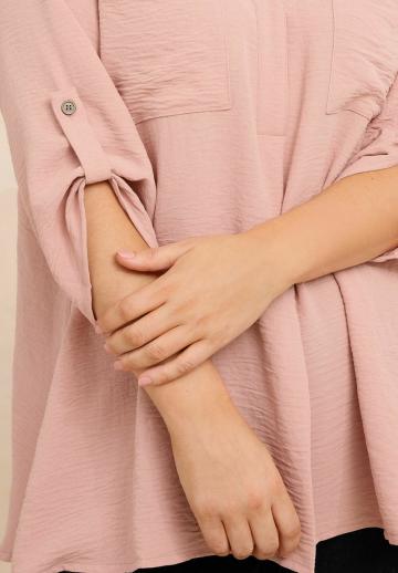 Длинная блузка