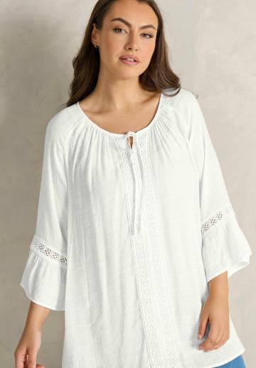 Длинная блузка