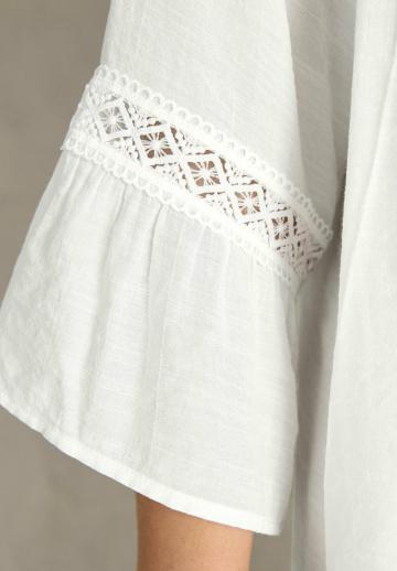 Длинная блузка