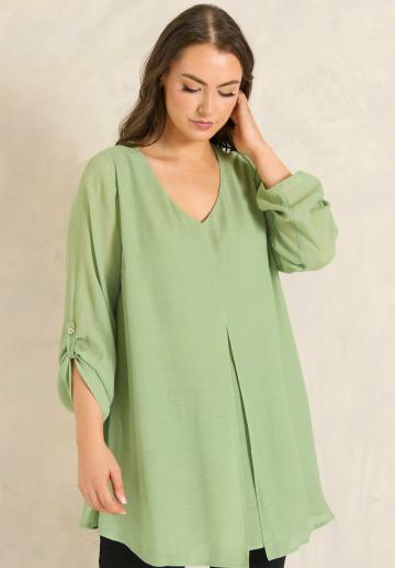 Длинная блузка