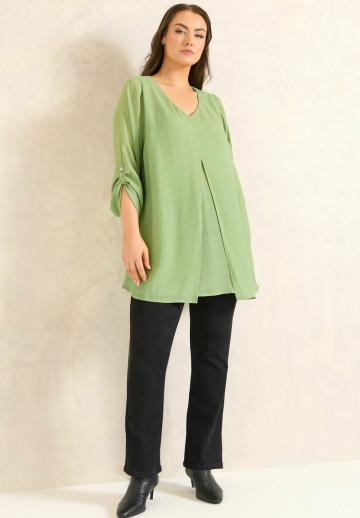 Длинная блузка