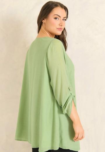 Длинная блузка