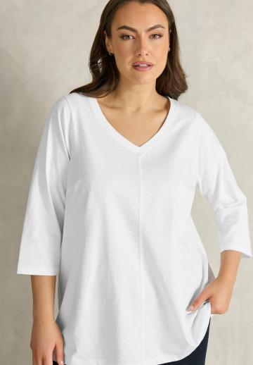 Майка с рукавом три четверти