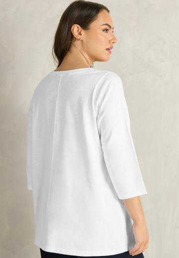 Майка с рукавом три четверти