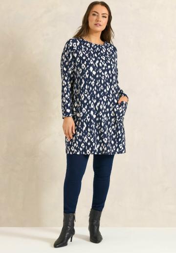 Длинный пуловер