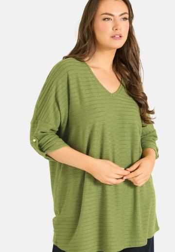 Длинный пуловер