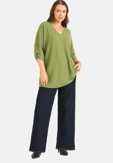 Длинный пуловер